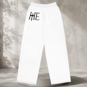 HE DID IT- White Sweatpants