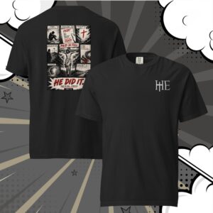 HE DID IT- Comic Shirt