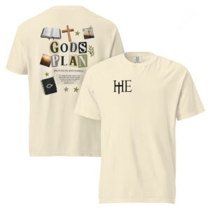 HE DID IT- Gods plan Vintage Tee